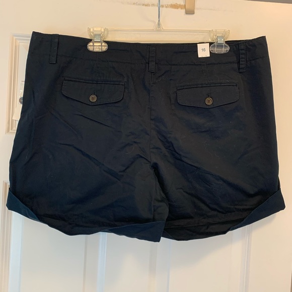 Gap dark navy blue cuffed shorts new 16 - Picture 7 of 7
